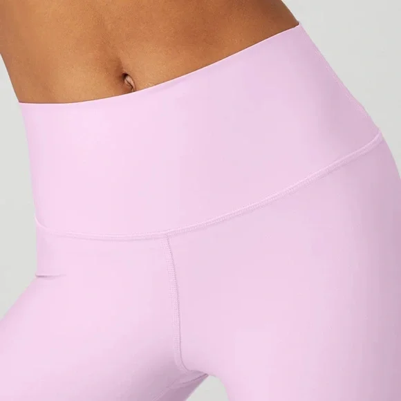 NWT Alo Yoga high waist airlift leggings- Sugarplum pink - Picture 4 of 4